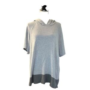 Lululemon Opened Up Poncho Heathered Core Ultra‎ Light Grey Heathered Asphalt